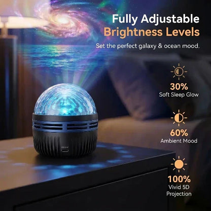 Official Store | 👪🎁SCNDR® 360° Smart Holographic Starry Sky Projector (HD Smart Dynamic 5D)