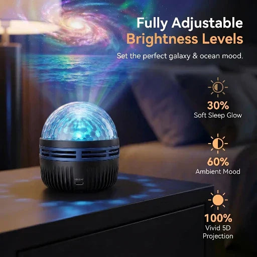 Official Store | 👪🎉SCNDR® 360° Smart Holographic Starry Sky Projector (HD Smart Dynamic 5D)