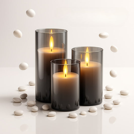 LED Kerzen | Elektrische Kerzen mit Fernbedienung | LumiKerze